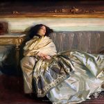 Repose (1911), oil on canvas. John Singer Sargent (1856 - 1925), American. National Gallery of Art, Washington, DC. Gift of Curt H. Reisinger 1948.16.1.