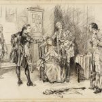 Illustration to 'She Stoops to Conquer' 1885 Edwin Austin Abbey 1852-1911 Presented by a group of admirers through John Singer Sargent 1924 http://www.tate.org.uk/art/work/N03988