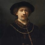 REMBRANDT, Harmensz van Rijn_Autorretrato con gorra y dos cadenas_331 (1976.90)
