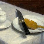 Henri Fantin-Latour (French, 1836 - 1904 ), Still Life with Mustard Pot, 1860, oil on canvas, Collection of Mr. and Mrs. Paul Mellon