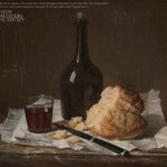 Chardin, Jean-Baptiste Simeon; Still Life with Bottle, Glass and Loaf; The National Gallery, London; http://www.artuk.org/artworks/still-life-with-bottle-glass-and-loaf-115343