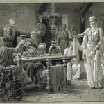 Fortunino Matania
Owena Offering Wine To King Vortigern, early 20thc Fortunino Matania Owena Offering Wine To King Vortigern, early 20thc